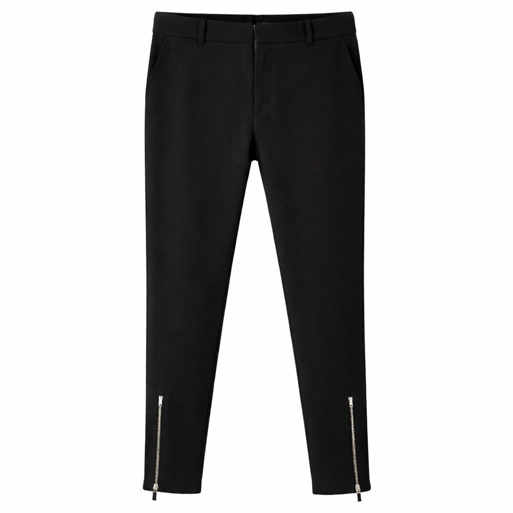NWT NEW YORK & Co Black Slim Ankle Stretch Pants 0